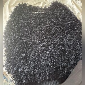 Gorgeous Fabia Filippi fringed vest in blue in excellent condition